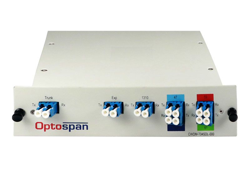 4 CHANNEL PREMIUM CWDM MUX/DEMUX