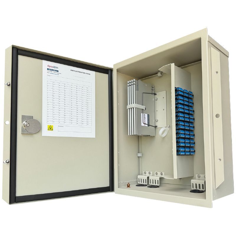 36 Fiber ST Adapter Single-mode NP-96 Outdoor Waterproof Splice/Termination Panel (NPP9-TDVTDV-2ST)