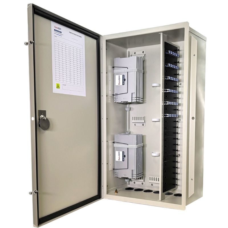 72 Fiber MTP-LC Cassette Multimode NP-288 Outdoor Waterproof Distribution Panel (NPQ4-LDAVZH-6XT)
