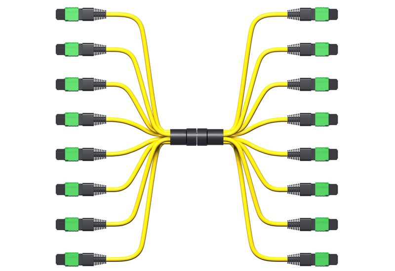 OptoSpan PAPA-JS296NXR10 OS2 MPO Cable
