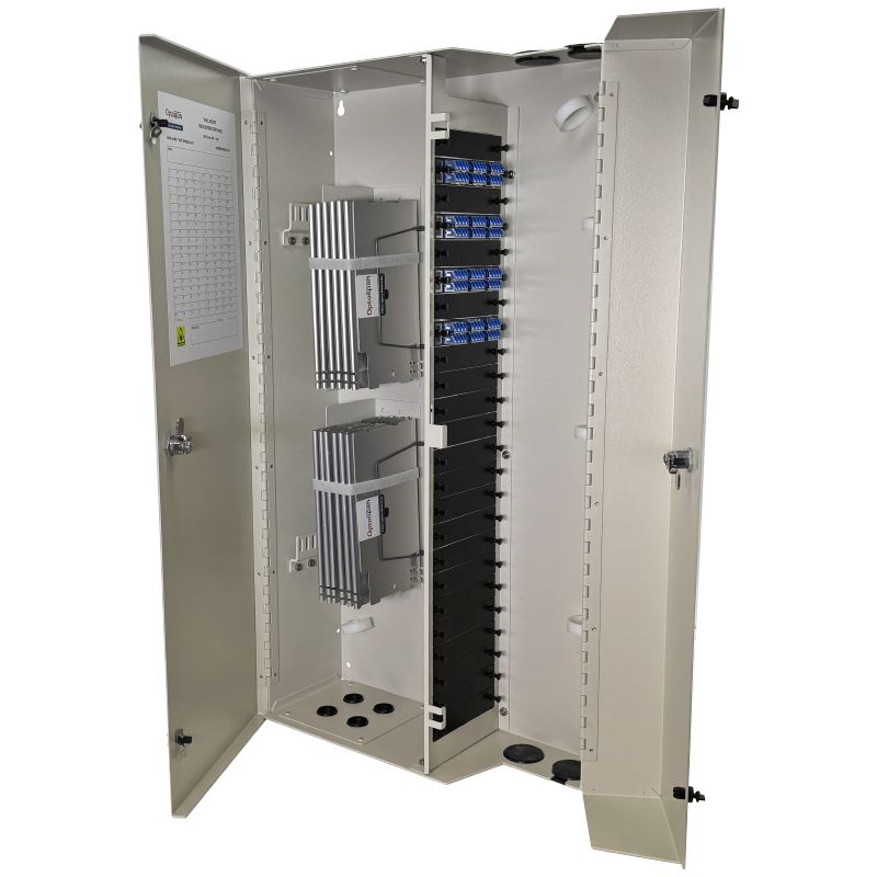 96 Fiber LC Adapter Multimode WM-288 Wall Mount Patch Panel (WPP4-LDBLDB-6XT)