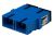 SC-SC Fiber Optic Adapter Duplex Single-mode Blue No Flange (OASS-SFDSFD-NXD)