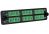 432F MMC Multimode (OM4) Aqua Adapter Panel with IP5x Automatic Dust Shield - Select Series (SLP4-JCHJCH-SK1)