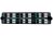 48F SN Multimode (OM4) Aqua Adapter Panel with IP5x Automatic Dust Shield - Select Series (SLP4-ZTHZTH-SK1)