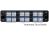 72F MDC Single-mode Blue Adapter Panel with IP5x Automatic Dust Shield - Select Series (SLP9-CZHCZH-SK1)