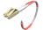 OptoSpan STSC-SM202L3R01 OM2 Armored Patch Cable