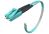 75 Meter Multimode (OM4) Plenum Armored Fiber Cable | LCLC-SM402L3P75
