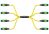 OptoSpan MAMA-JS248NXR50 OS2 MTP Cable