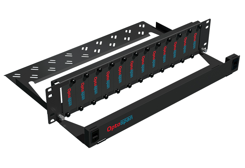 2U Rack Mount Fiber Enclosure - Compact (EEUX-X00X00-2XT)