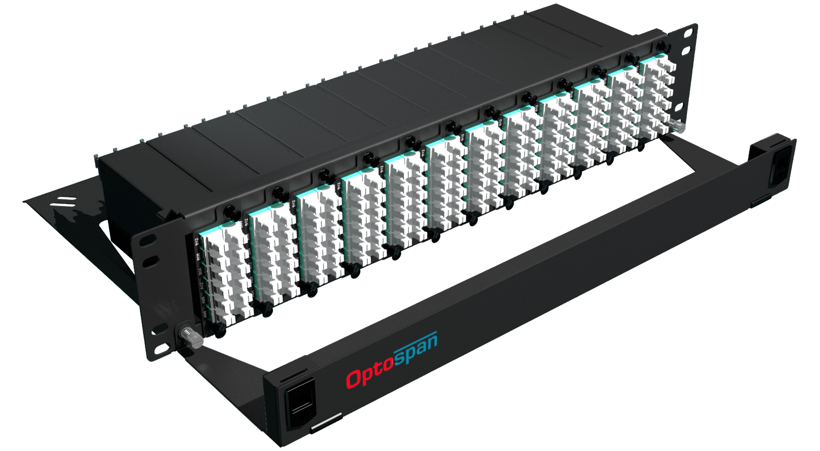 288 Port Fiber Optic Patch Panel 2U Multimode OM4 MTP-LC (EPM4-LDGVZW-2AT)