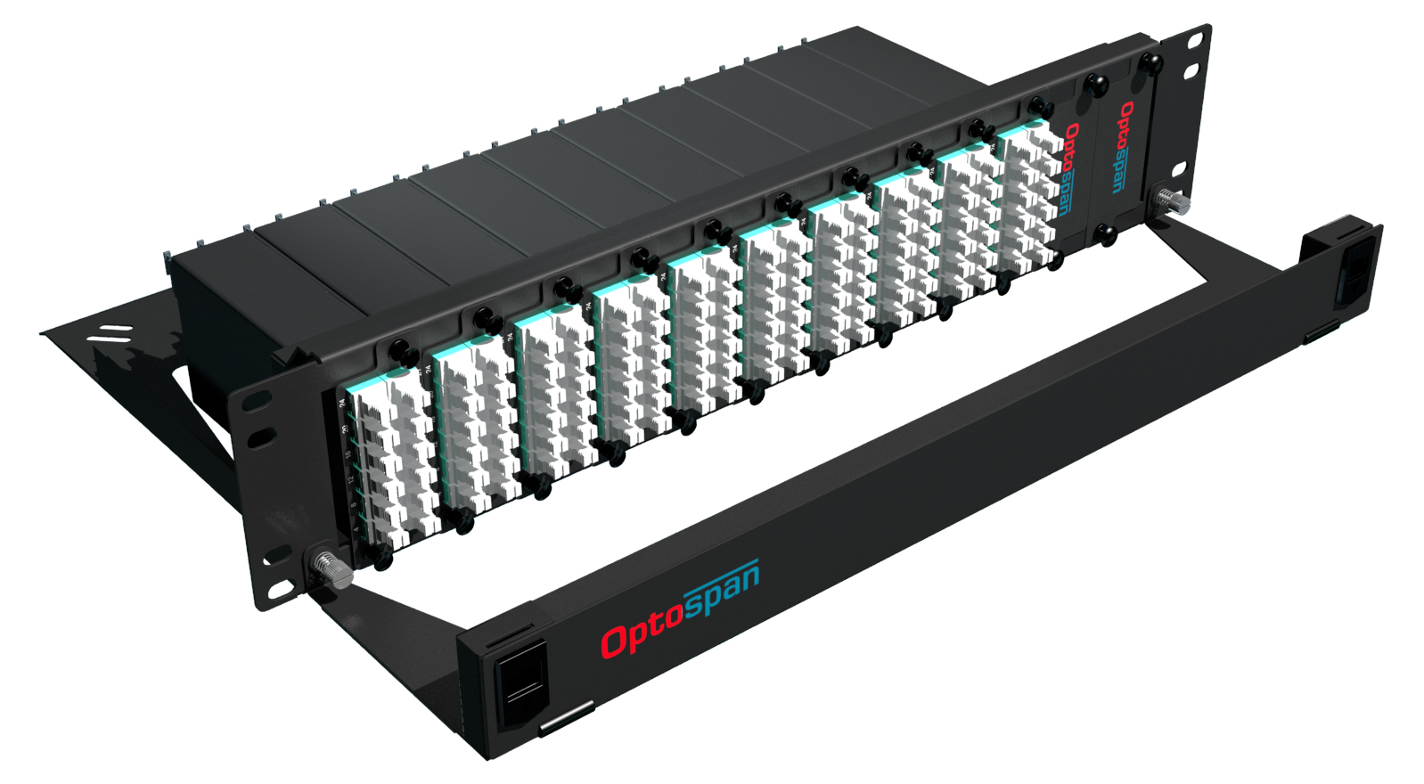 240 Port High Density Fiber Optic Patch Panel 2U Multimode 24F MTP-LC (EPM4-LDKVWL-2AT)