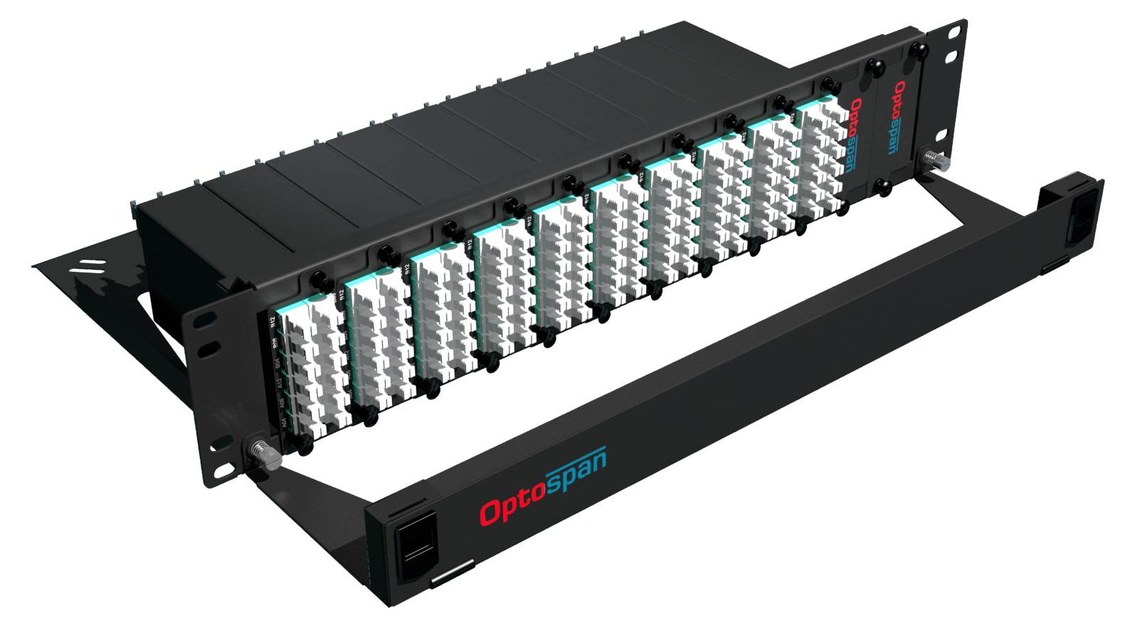 240 Port Fiber Optic Patch Panel 2U Multimode OM4 MTP-LC 240 Port Fiber Optic Patch Panel 2U Multimode OM4 MTP-LC