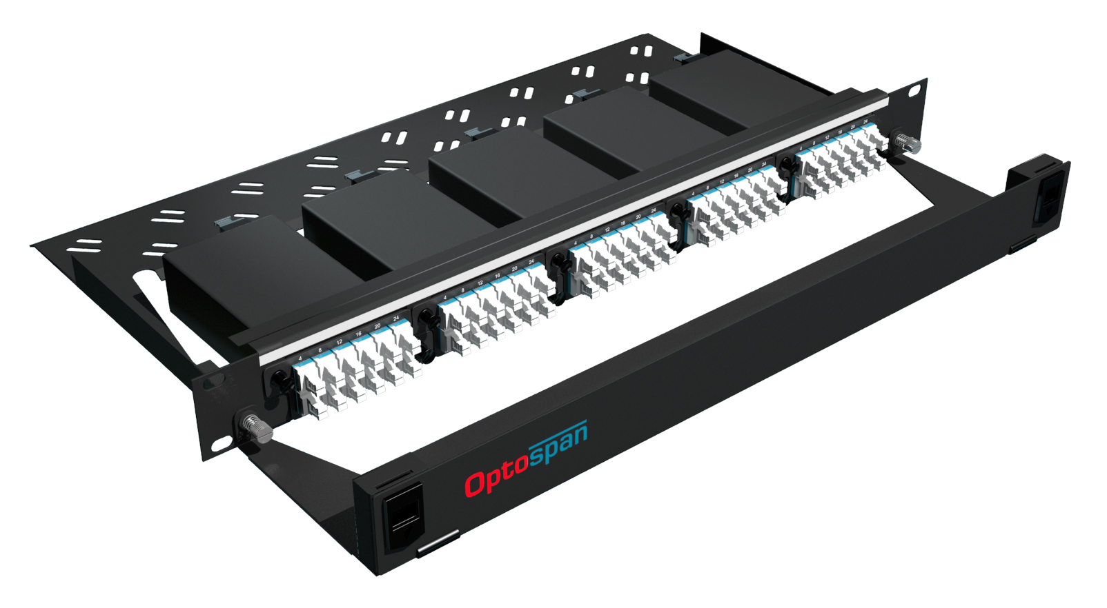 120 Port High Density Fiber Optic Patch Panel 1U Single mode 24F MTP-LC (EPM9-LDJVWI-1AT)