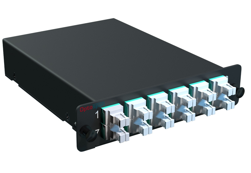 1U LGX Fiber Patch Panel 72 Port LC-MTP Multimode