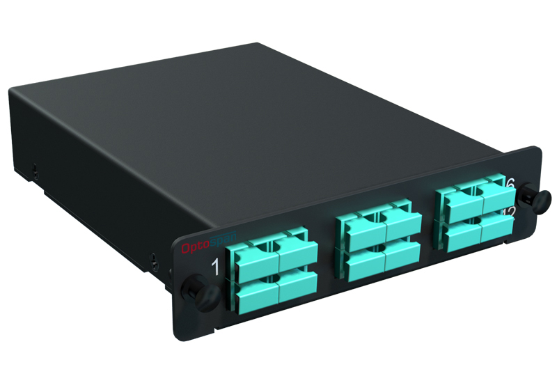 1U LGX Fiber Patch Panel 36 Port SC-MTP Multimode