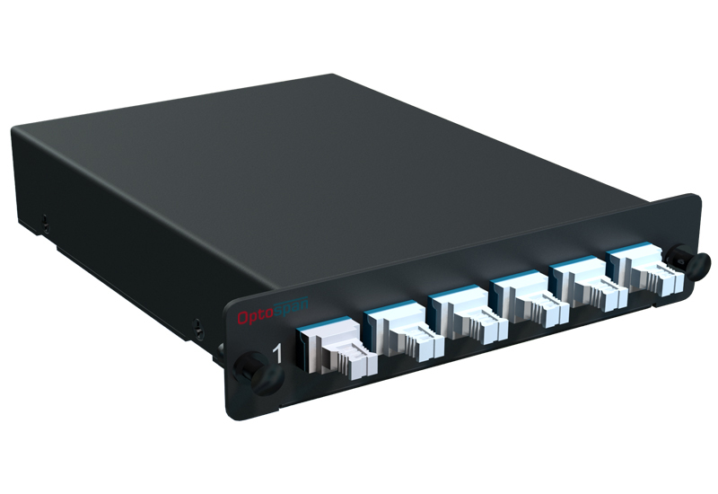12 LC to 1 MTP 10G/40G Single mode Fiber Cassette - Method A 12 LC to 1 MTP 10G/40G Single mode Fiber Cassette - Method A