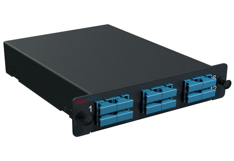 1U LGX Fiber Patch Panel 24 Port SC-MTP Single mode