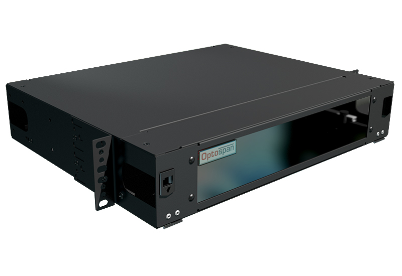 2U Rack Mount Fiber Enclosure - High Density (HEUX-X00X00-2XF)