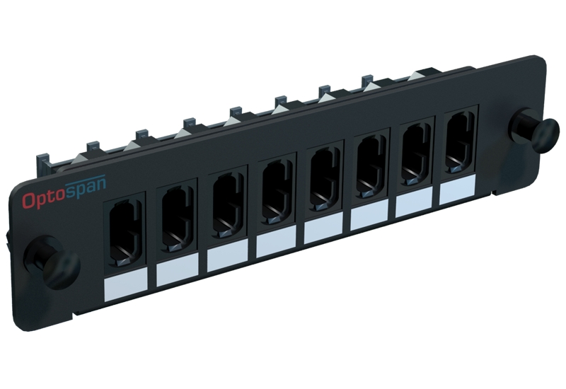 24 Port MPO LGX Fiber Patch Panel 1U Rack Mount Multimode