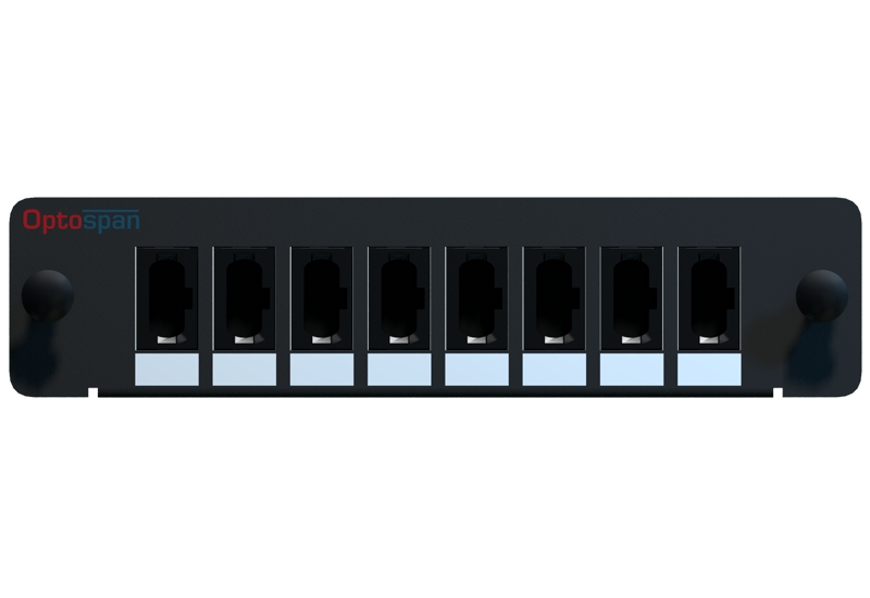 8 MPO  LGX Fiber Adapter Panel - High Density