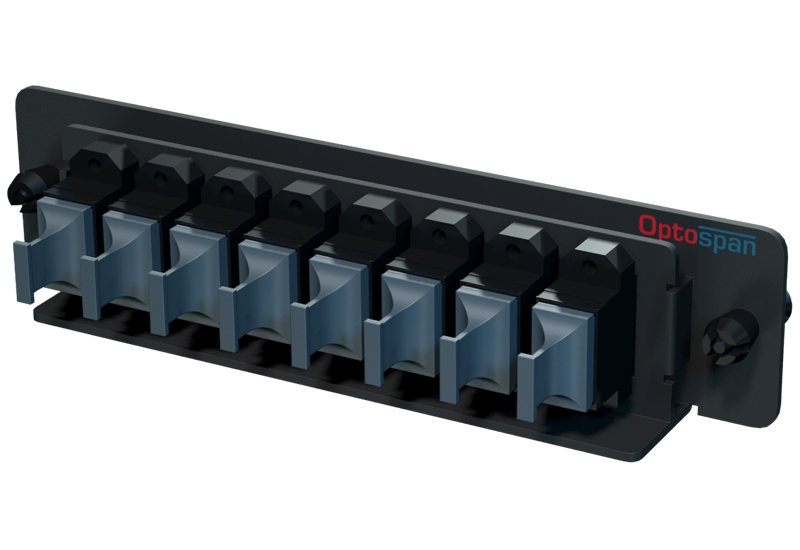 8 MPO  LGX Fiber Adapter Panel - High Density