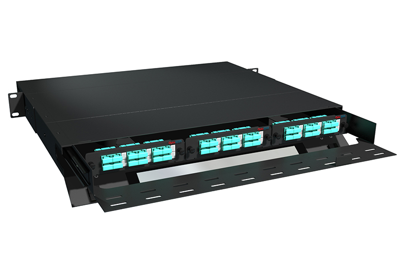 36 Port SC LGX Fiber Patch Panel 1U Rack Mount Multimode (HPP3-SDVX00-1XF)