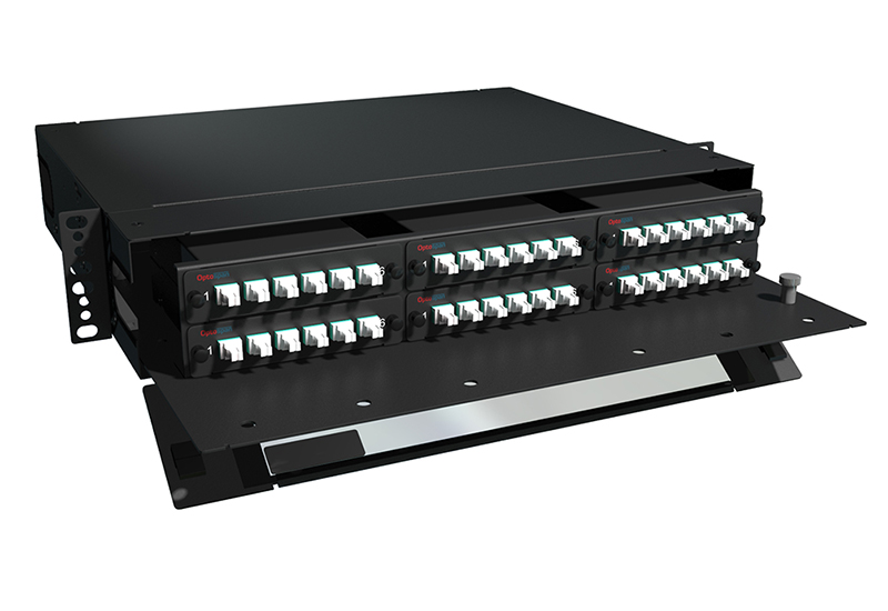 2U LGX Fiber Patch Panel 72 Port LC-MTP Multimode (HPQ3-LDAVZH-2AF)