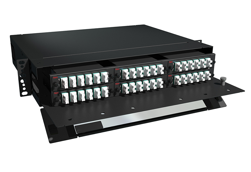2U LGX Fiber Patch Panel 144 Port LC-MTP Multimode (HPQ3-LDCVZZ-2AF)