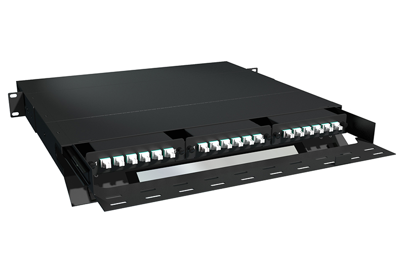 1U LGX Fiber Patch Panel 36 Port LC-MTP Multimode (HPQ3-LDVVZR-1AF)