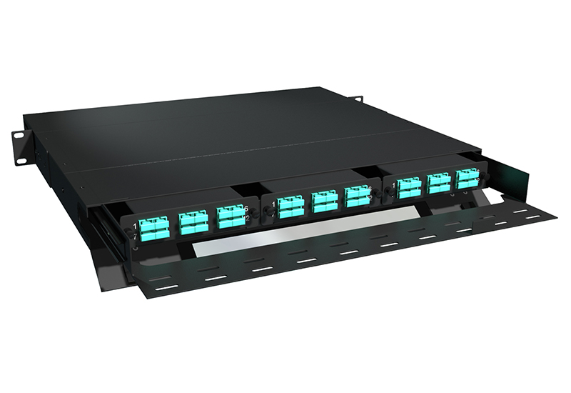 1U LGX Fiber Patch Panel 36 Port SC-MTP Multimode (HPQ3-SDVVZR-1AF)