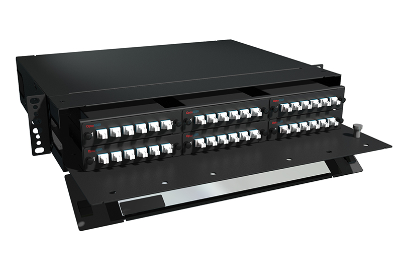 2U LGX Fiber Patch Panel 72 Port LC-MTP Single mode (HPQ9-LDAVZH-2AF)