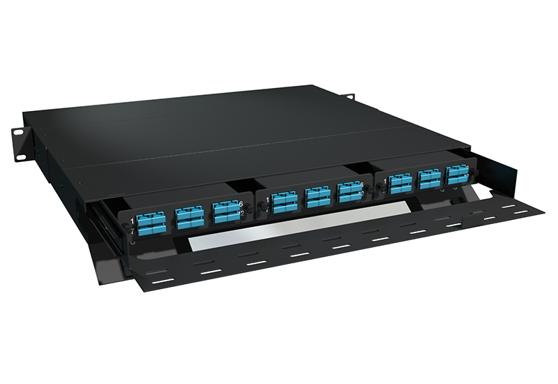 1U LGX Fiber Patch Panel 36 Port SC-MTP Single mode (HPQ9-SDVVZR-1AF)