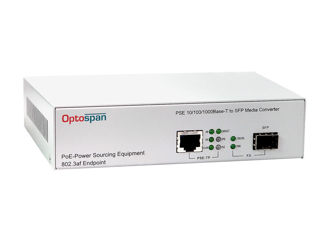 550m PoE Media Converter Gigabit Ethernet to Fiber Multimode 550m PoE Media Converter Gigabit Ethernet to Fiber Multimode