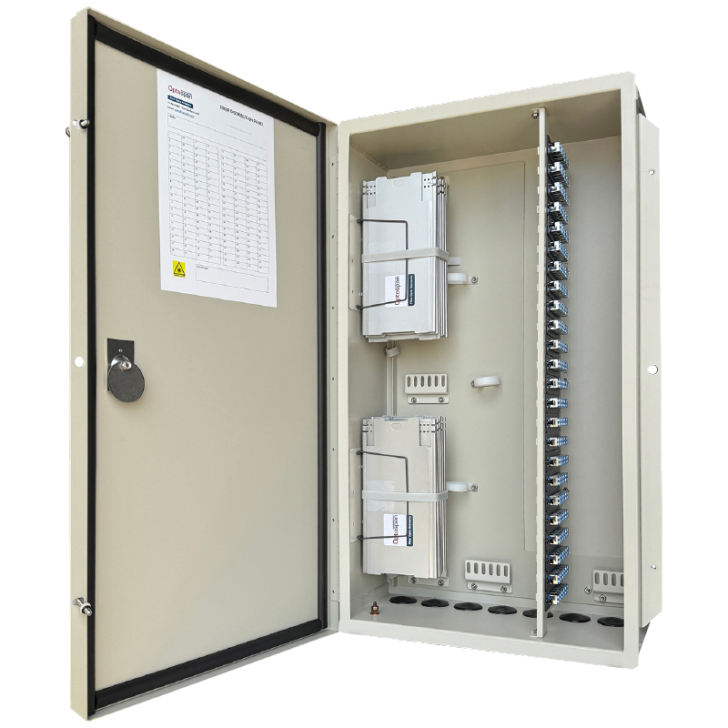 288 Fiber LC Adapter Single-mode NP-288 Outdoor Waterproof Patch Panel (NPP9-LDGLDG-6XT)