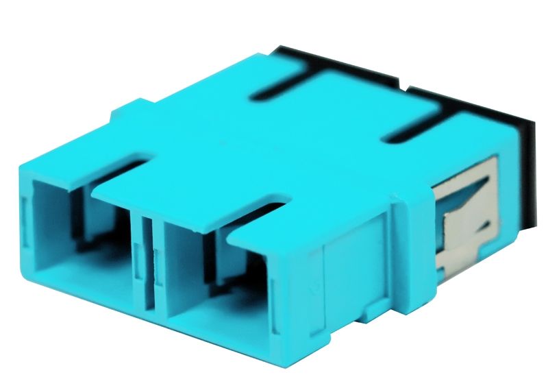 Fiber Optic Adapter SC Multimode (OM3/OM4) Duplex No Flange