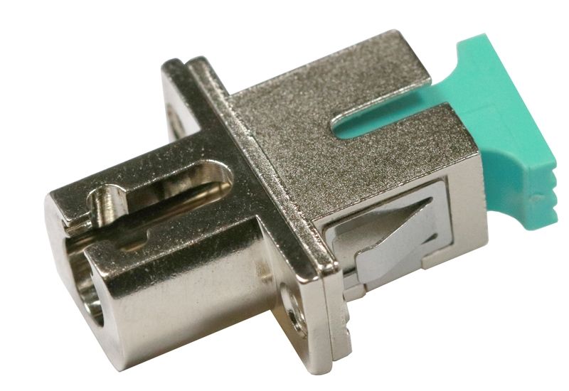 Fiber Optic Adapter SC Multimode (OM3/OM4) Simplex Full Flange