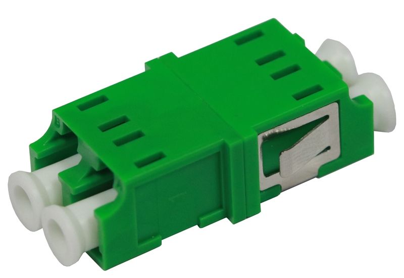 Fiber Optic Adapter LC APC Single-mode Duplex No Flange