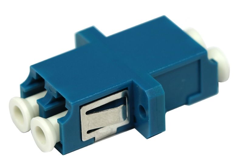 Fiber Optic Adapter LC Single-mode Duplex Full Flange