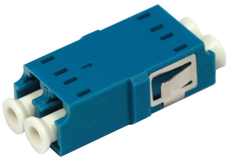 Fiber Optic Adapter LC Single-mode Duplex No Flange