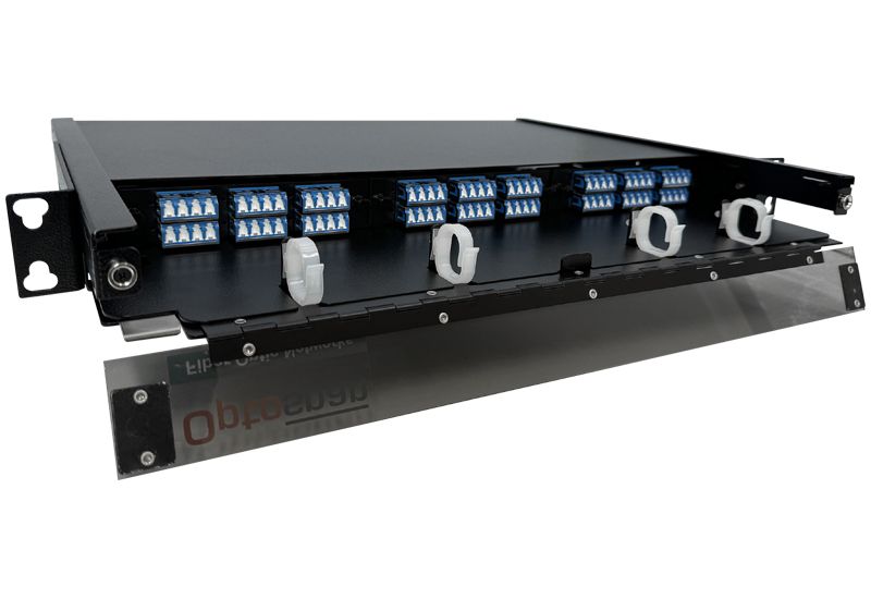 36 Fiber SC Adapter Multimode 1U Rack Mount Patch Panel