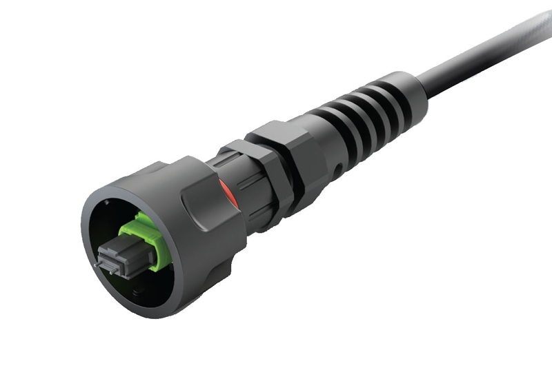 15ft IP68-MPO Weatherproof Cable, 12 Core, Multimode