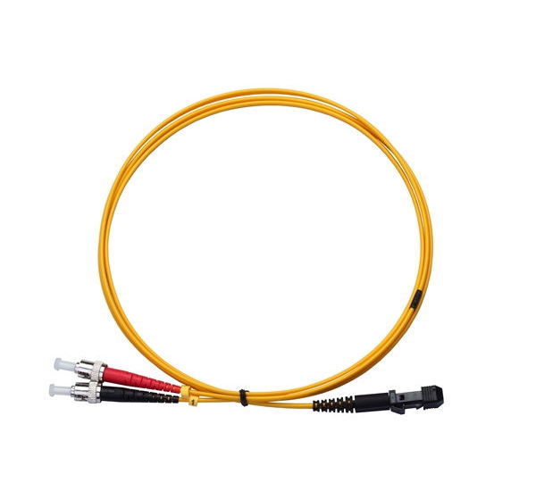 Single-mode Plenum Fiber Cable, Duplex, 20 Meter, MTRJ-ST Single-mode Plenum Fiber Cable, Duplex, 20 Meter, MTRJ-ST