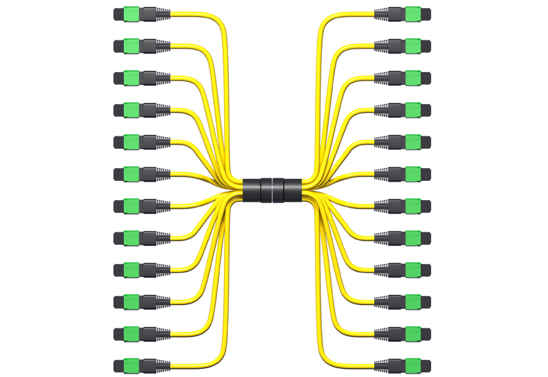 Single-mode MTP Cable, 144 Strand, 10ft Single-mode MTP Cable, 144 Strand, 10ft