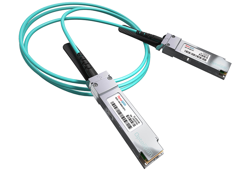 100G QSFP28 Active Optical Cable (AOC) Plenum - 1m