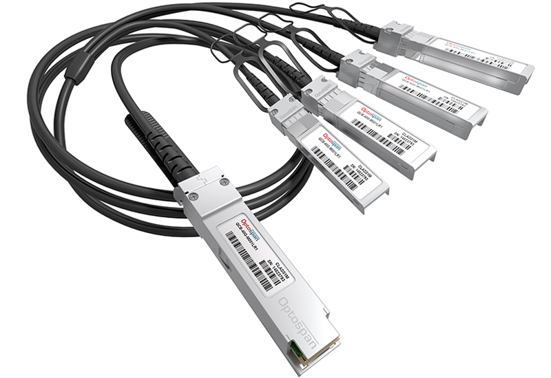 Extreme 10203 Compatible 40G QSFP+ to 4xSFP+ DAC Breakout Direct Attach Cable 2m