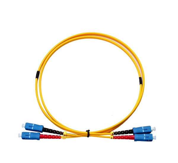 SC-SC OS2 Patch Cord Duplex Single-mode 15ft