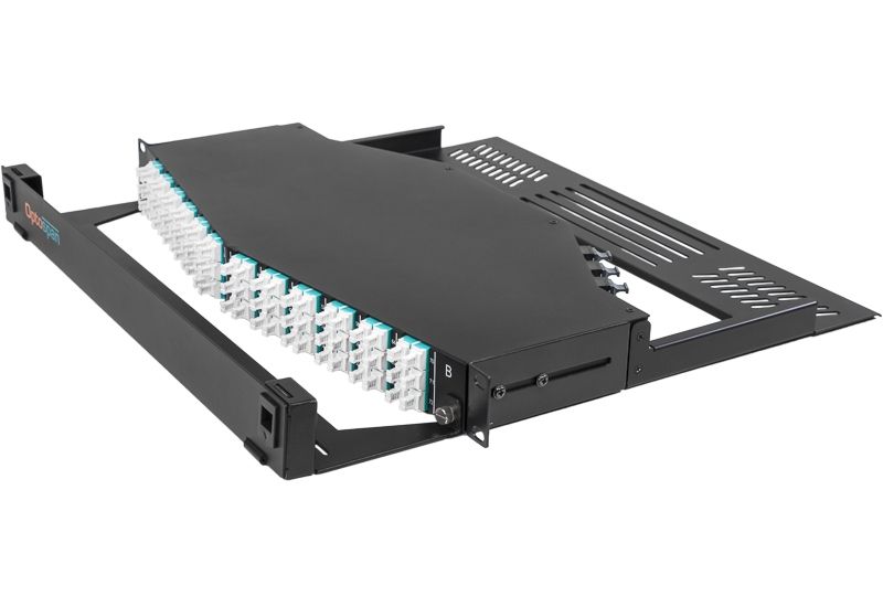 96 Port High Density Angled MTP Patch Panel LC-MTP 24F Single mode (UPL9-LQWVWQ-1AA)