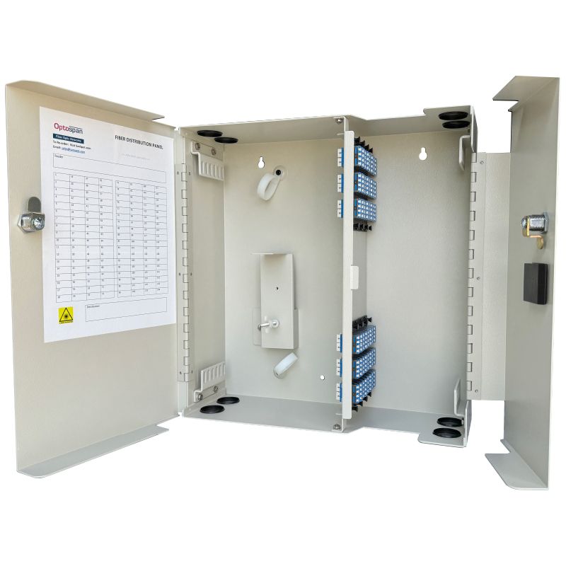 36 Fiber SC Adapter Multimode WM-96 Wall Mount Patch Panel
