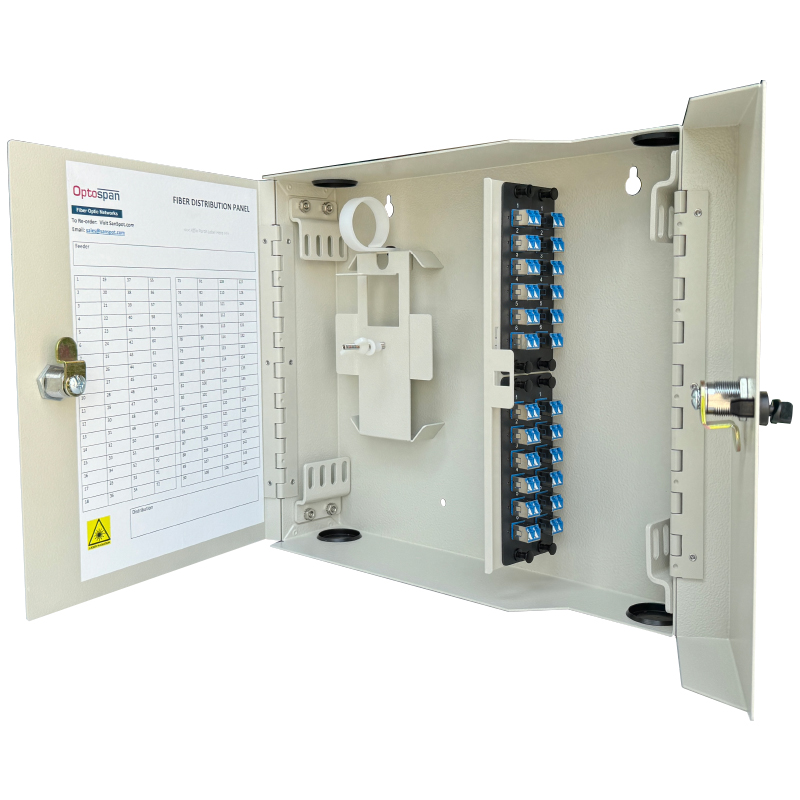 48 Fiber MTP-LC Cassette Single-mode WM-48 Wall Mount Distribution Panel