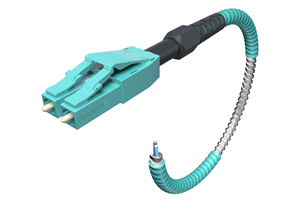 SteelFlex Armored OM3 Multimode Fiber Cables